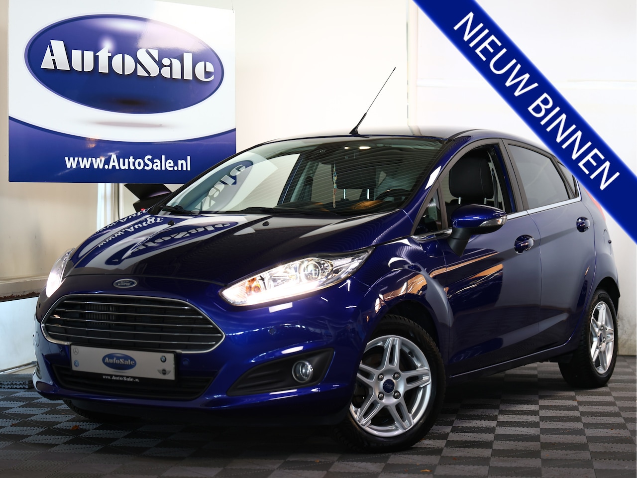 Ford Fiesta - 1.0 EcoBoost Titanium Clima Navi BT PDC STOELVW '15 - AutoWereld.nl