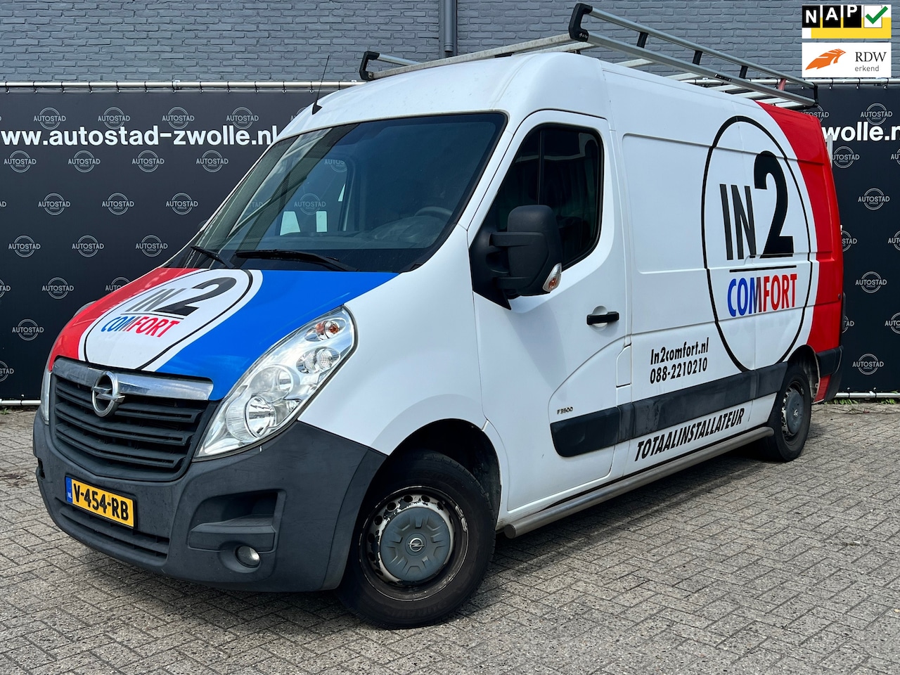 Opel Movano - 2.3 CDTI BiTurbo L2H3 Start/Stop 3 Zits/Euro 6/NL-Auto/NAP/APK/Airco/Dak Imperiaal/Trekhaa - AutoWereld.nl