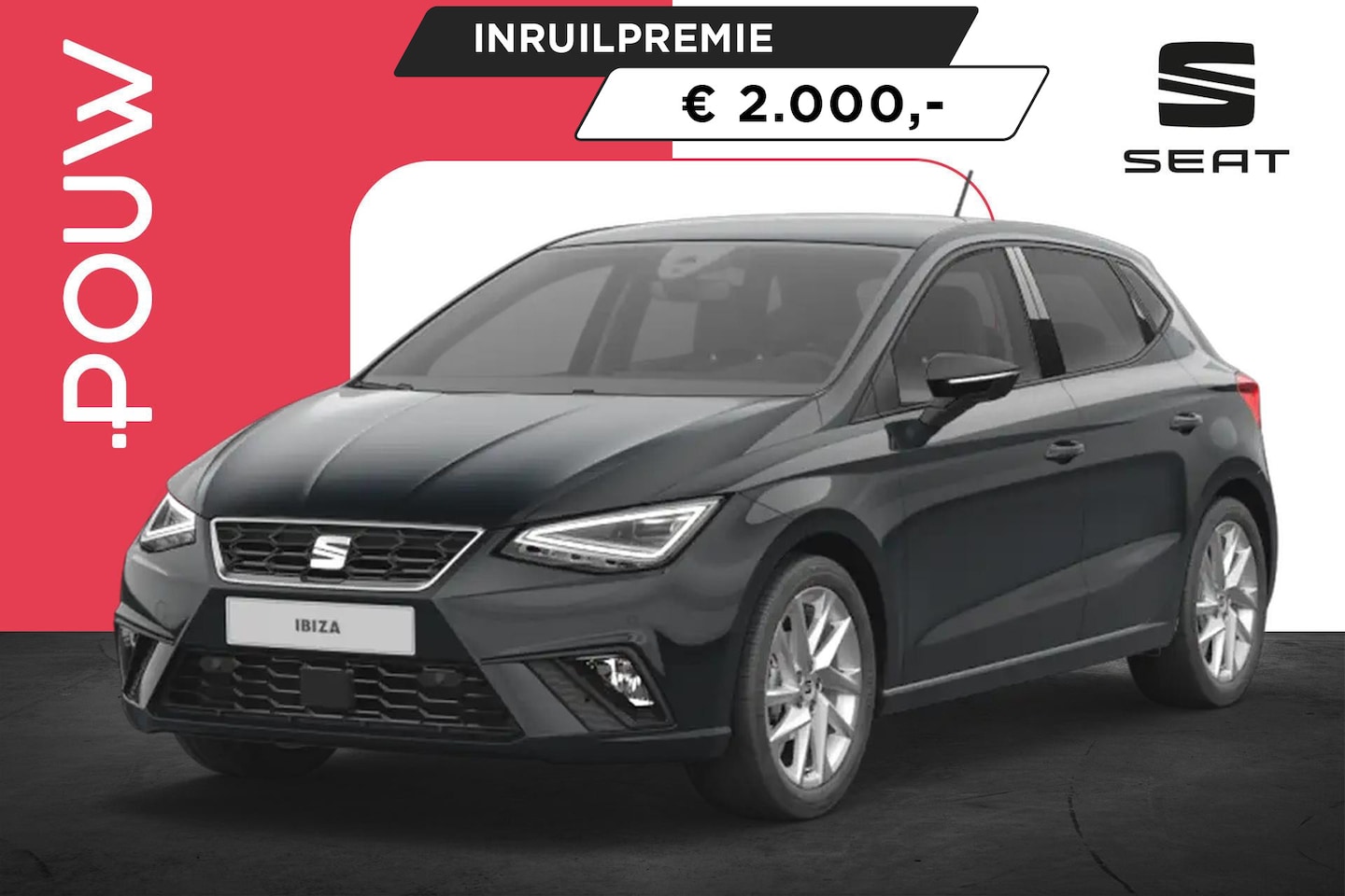 SEAT Ibiza - 1.0 EcoTSI 95pk FR Business Connect | Stoelverwarming | 17" Velgen - AutoWereld.nl