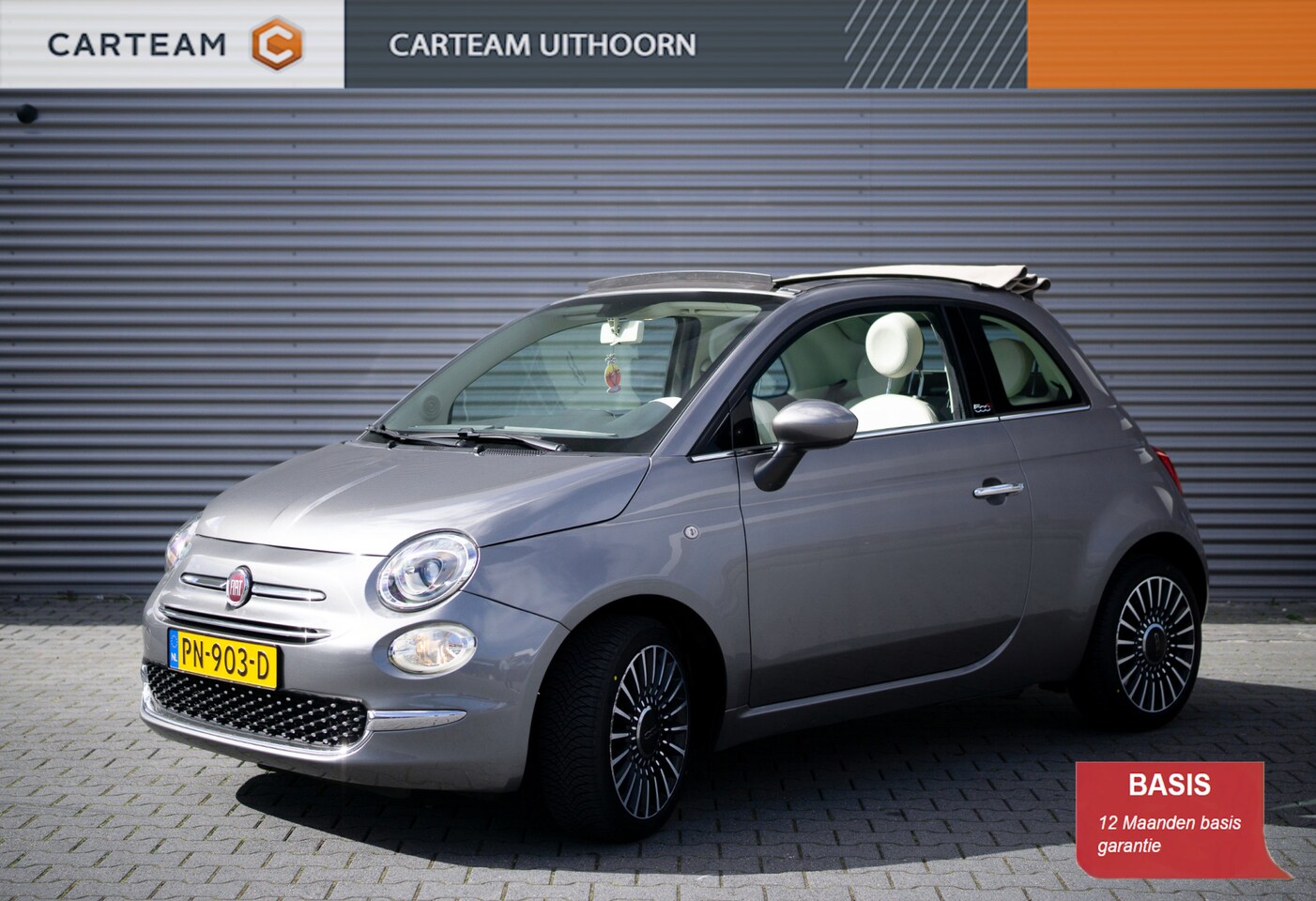 Fiat 500 C - 0.9 TwinAir Turbo Lounge 0.9 TwinAir Turbo Lounge, Cabrio, Airco, Navigatie, Nieuwe All Season banden (12 maanden b - AutoWereld.nl