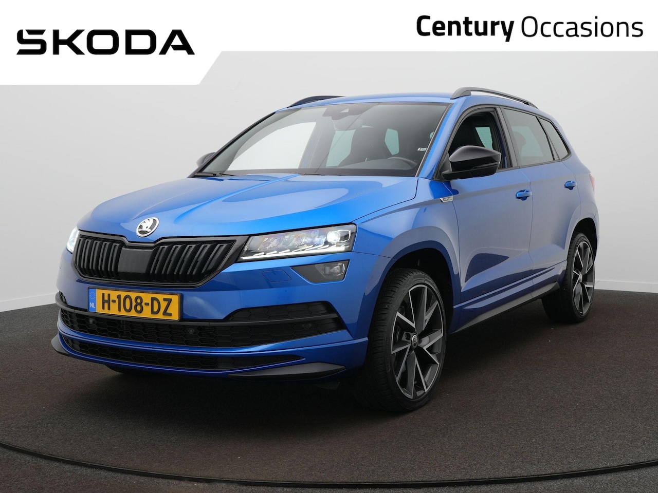Skoda Karoq - 1.5 TSI ACT Sportline Business / Elektr. Trekhaak / Side Assist / Acc - AutoWereld.nl