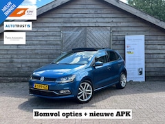 Volkswagen Polo - 1.2 TSI Highline | Clima | Pano | Navi | Led | Lichtmetaal | Bomvol opties | Nieuwe APK |