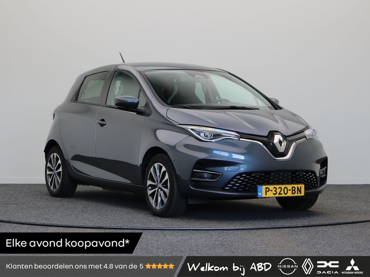 Renault Zoe - R135 Intens 52 kWh (ex Accu) 95% Accu score | Dealer onderhouden | Trekhaak | Climate cont - AutoWereld.nl