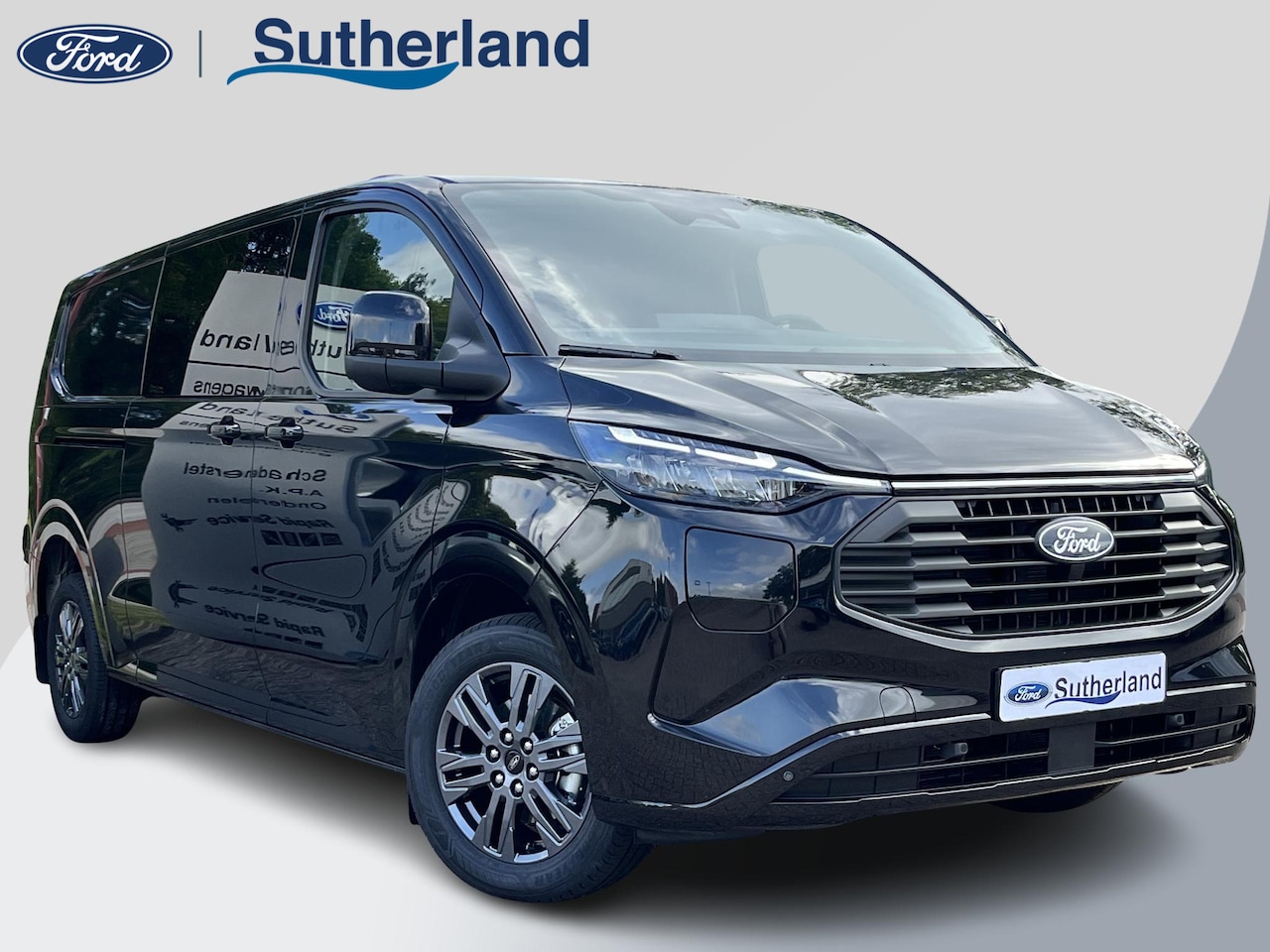 Ford Transit Custom - 320 2.5 PHEV L2H1 Limited DC | SCI | 233pk | Dubbele Cabine | Dubbele zijschuifdeur | 12-w - AutoWereld.nl
