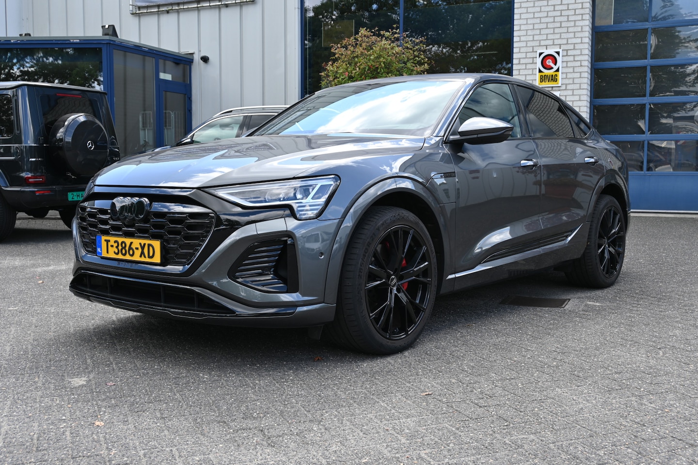 Audi Q8 Sportback e-tron - 55 quattro S Edition 115 kWh Sportstoelen, B&O, Pano, Lichtpakket - AutoWereld.nl