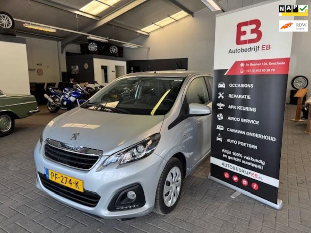Peugeot 108 - 1.0 e-VTi Active NAVI-BLEUTOOTH! - AutoWereld.nl