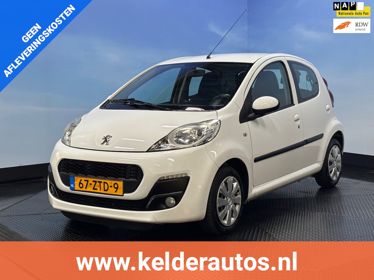 Peugeot 107 - 1.0 Active Airco | 5 deurs | Elktr. pakket - AutoWereld.nl