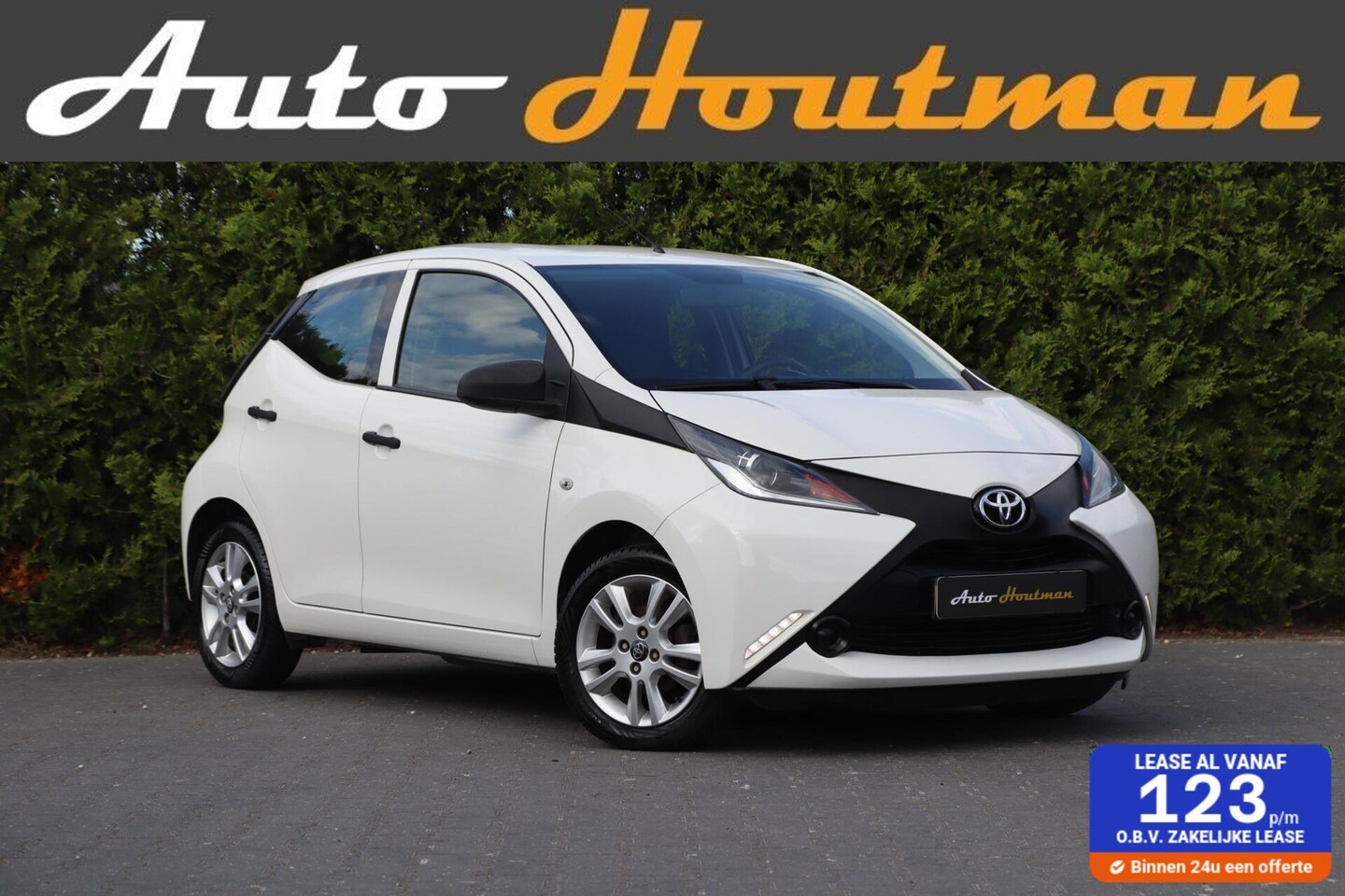Toyota Aygo - 1.0 VVT-i x-fun 5DRS Airco|Cruise|LED|ELEKTR. PAKKET - AutoWereld.nl