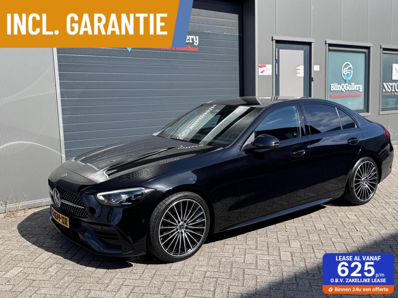 Mercedes-Benz C-klasse - 180 AMG Line | Camera| Garantie | Pano - AutoWereld.nl