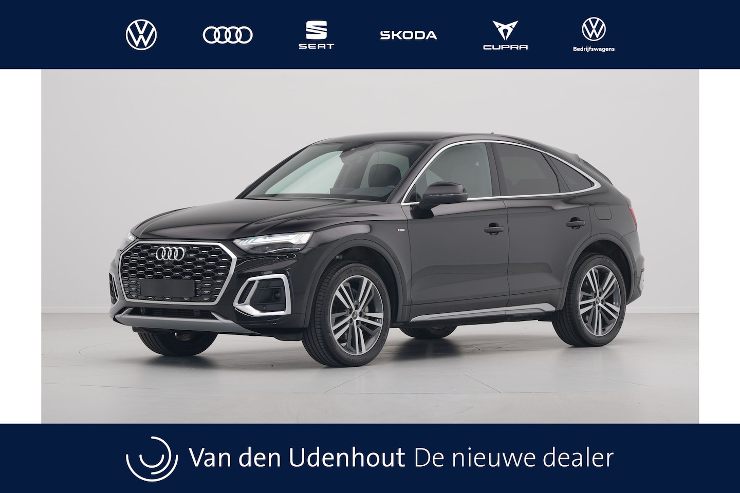 Audi Q5 Sportback - 50 TFSI e 300 pk S edition Adap. cruise, S-line, Navi, Stoelen electr. verst. - AutoWereld.nl
