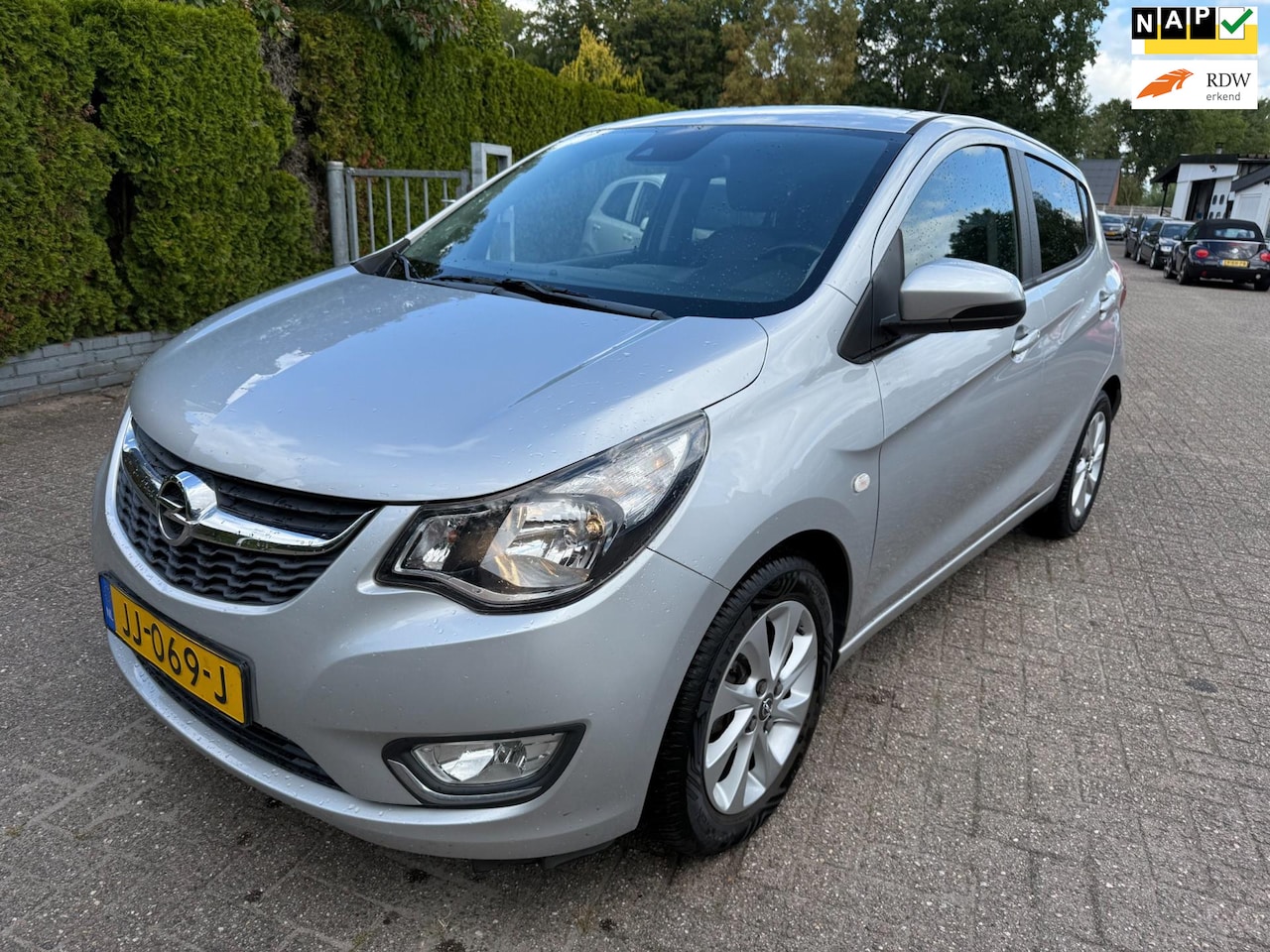 Opel Karl - 1.0 ecoFLEX 5DRS Cosmo ECC LEDER LMV CRUISE PDC BL.TOOTH NAP - AutoWereld.nl