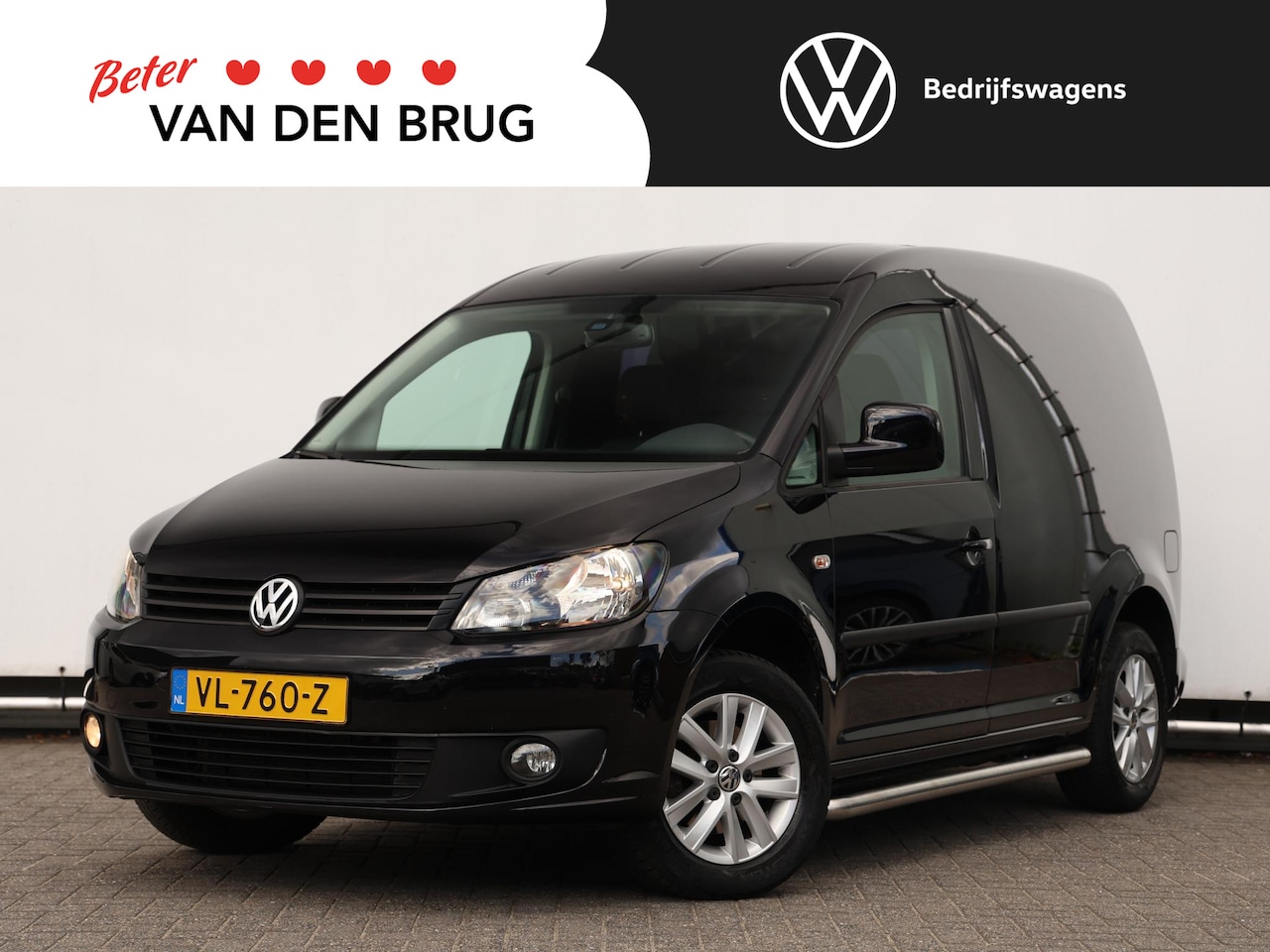 Volkswagen Caddy - 1.6 TDI 75PK C-Edition | Airco | Cruise | PDC | LM-velgen | Sidebars | Trekhaak | Betimmer - AutoWereld.nl