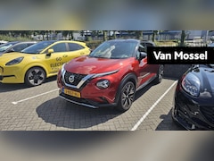 Nissan Juke - 1.0 DIG-T N-Design | NAVIGATIE | CAMERA VOOR | TREKHAAK | LEDER | STOEL + VOORR. VERWARMIN