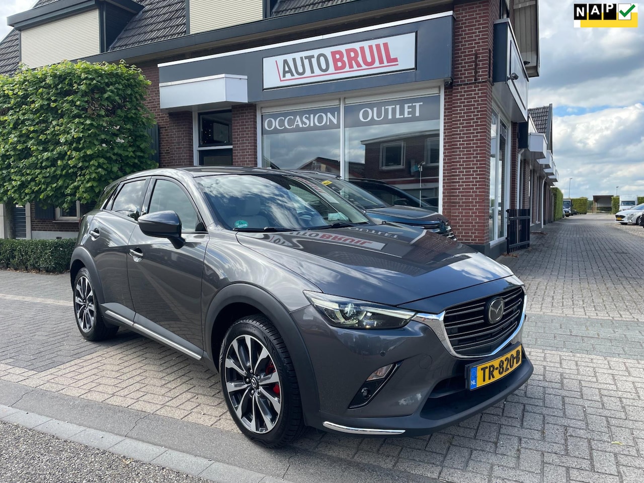 Mazda CX-3 - 2.0 SkyActiv-G 120 GT-M Aut.| Leder|Navi|Trekh|Apple Carplay|etc - AutoWereld.nl