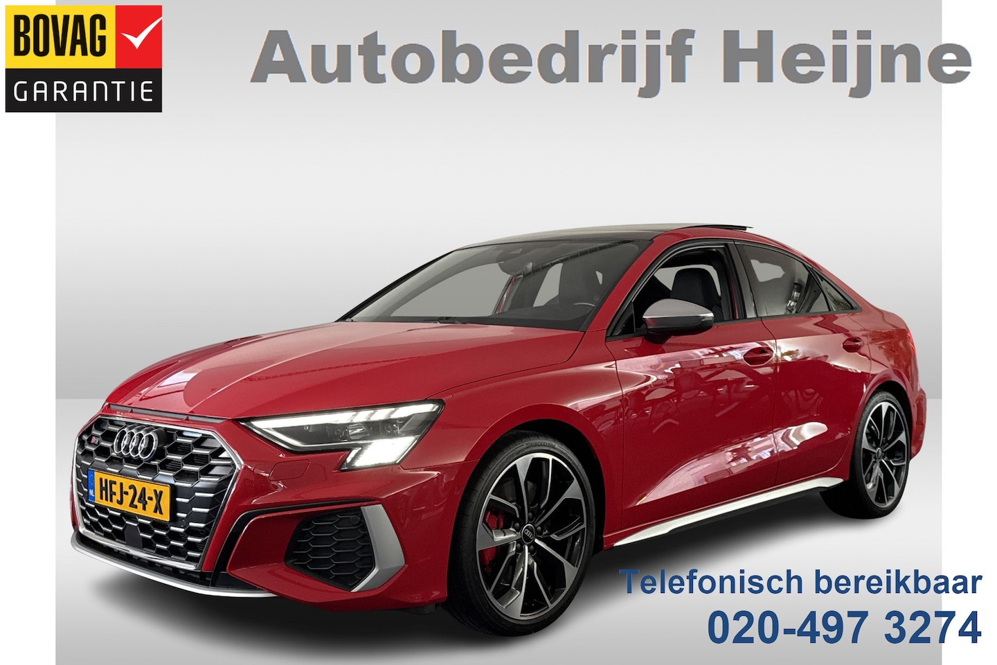 Audi A3 Limousine - 2.0 TFSI 310PK S3 QUATTRO HEAD-UP/LEDER/PANORAMADAK - AutoWereld.nl