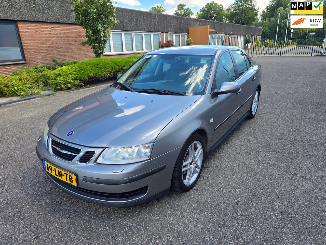 Saab 9-3 Sport Sedan - 1.8t Linear Airco Boekjes Nap Automaat - AutoWereld.nl