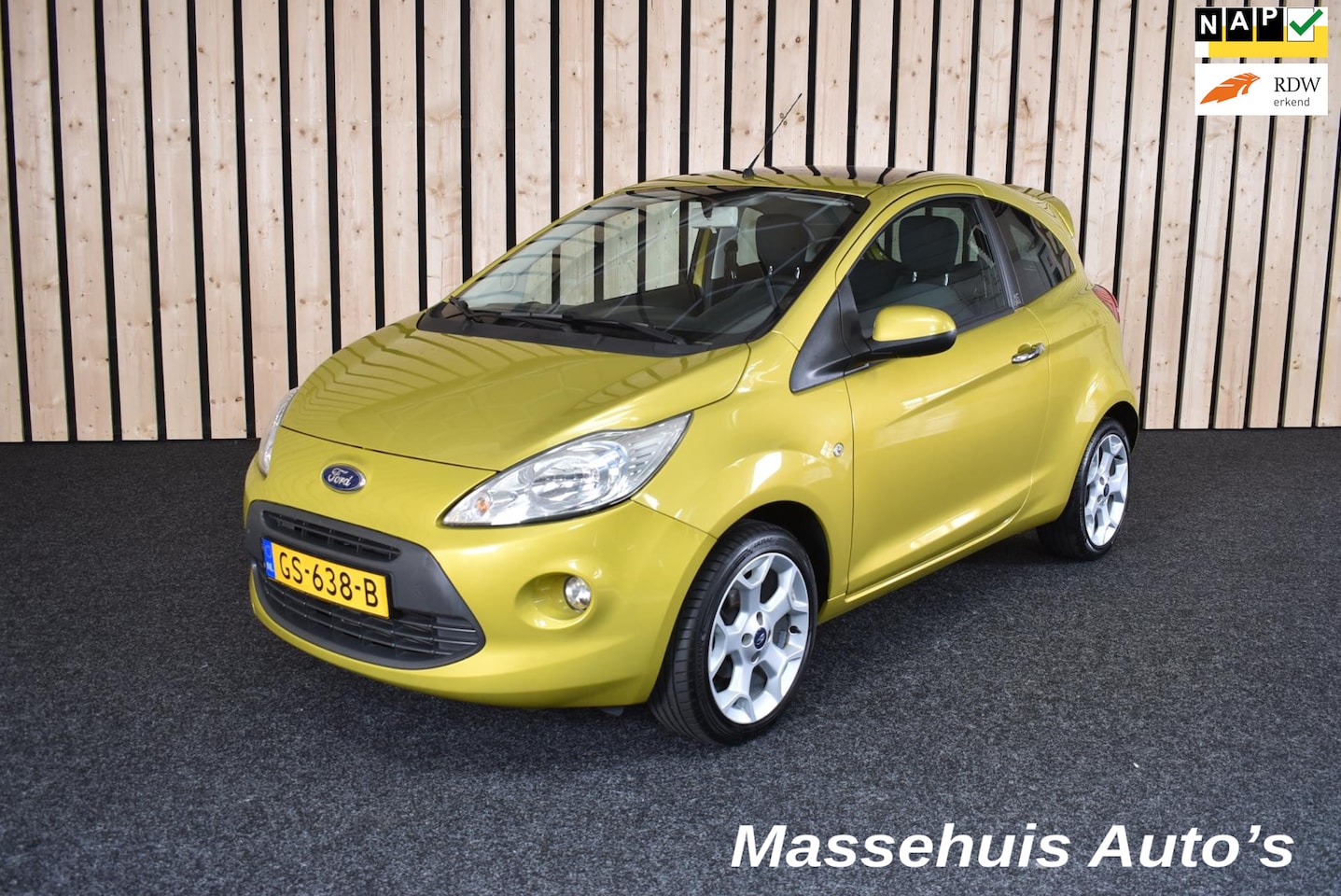Ford Ka - 1.2 Titanium X start/stop 1e eig. 118dkm Airco Panoramadak 16" Dakspoiler Nwe APK - AutoWereld.nl