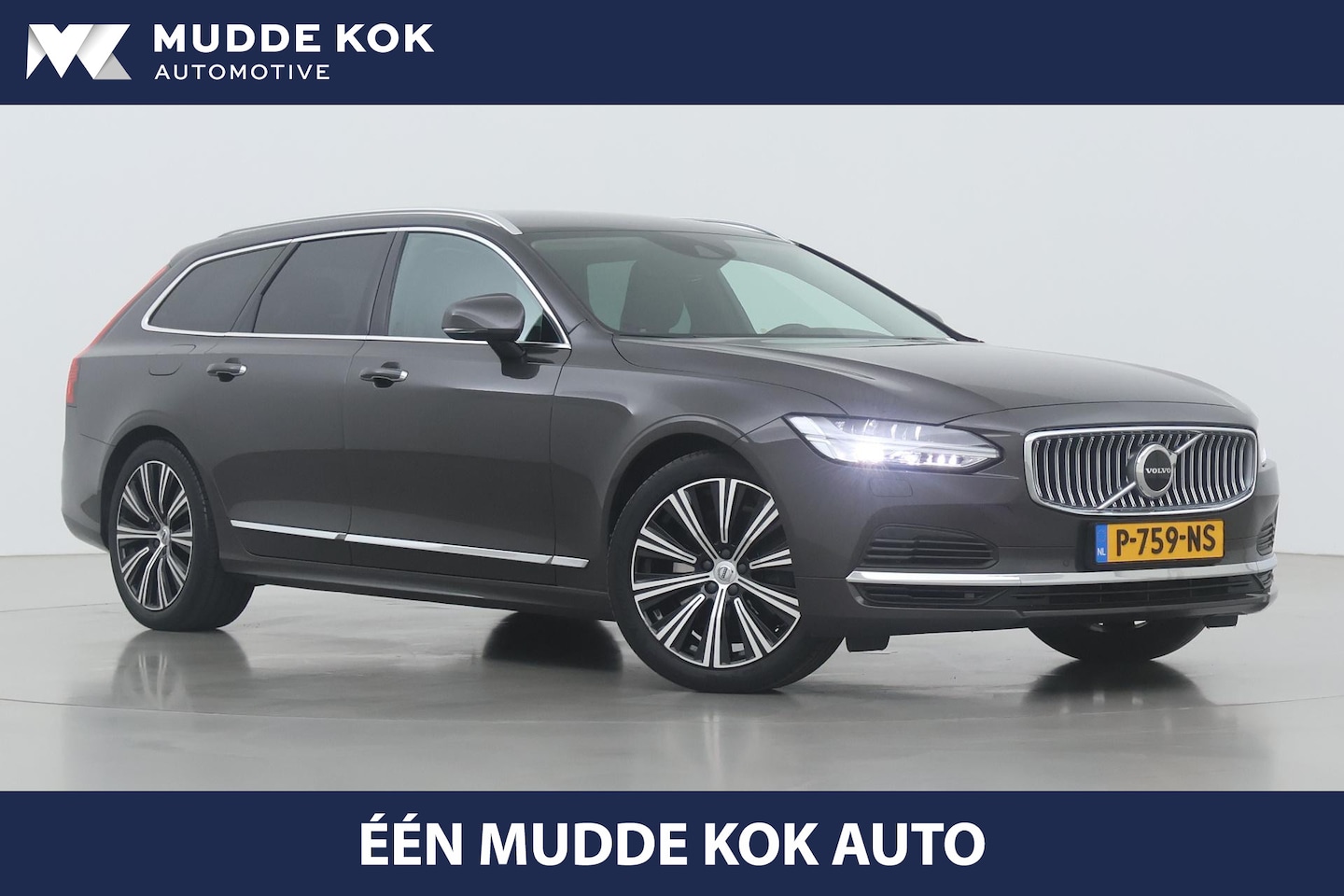 Volvo V90 - 2.0 T6 AWD R-Design | Leder | BLIS | Camera | Stoel+Stuurverwarming | 19 Inch - AutoWereld.nl