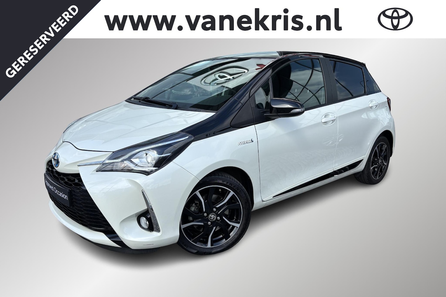 Toyota Yaris - 1.5 Hybrid Bi-Tone 1.5 Hybrid Bi-Tone, Panoramadak, Bluetooth, Cruise controle - AutoWereld.nl