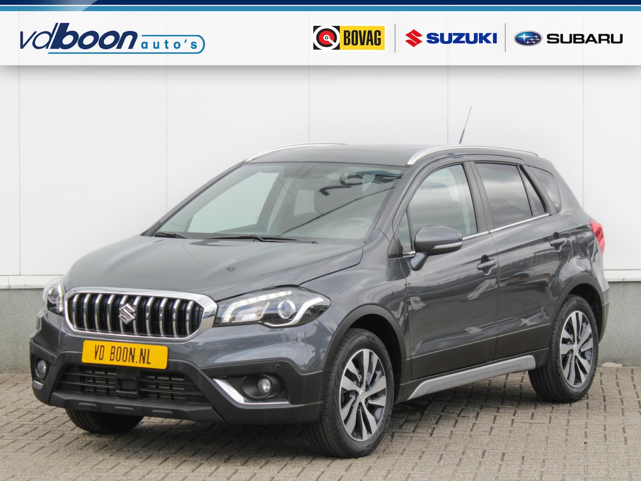 Suzuki S-Cross - 1.4 Boosterjet AllGrip Style Hybrid Automaat | Navi | Adap. Cruise | Leder | Schuif-/kante - AutoWereld.nl