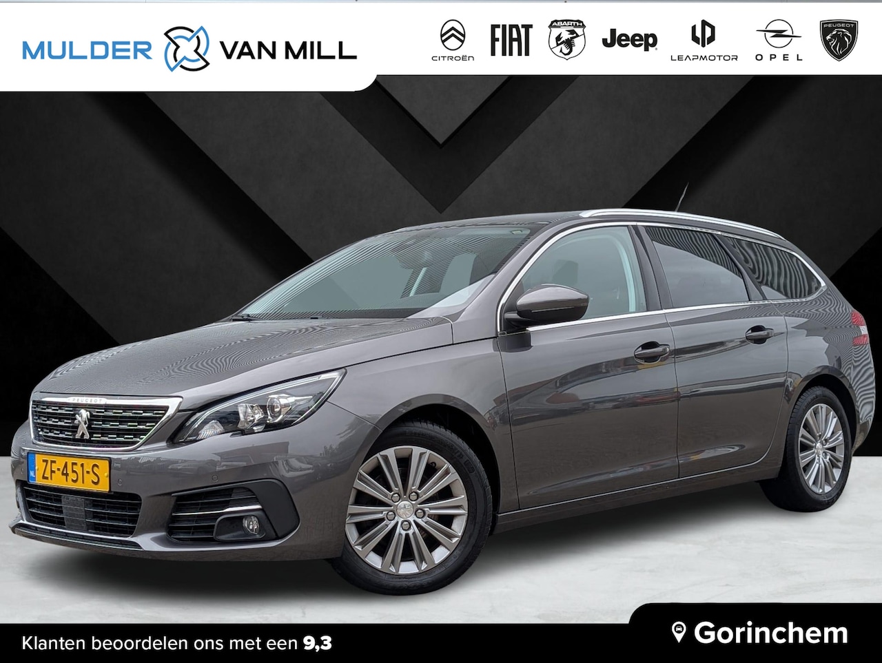Peugeot 308 SW - Blue Lease Allure Premium 1.2 Turbo EAT8 | NAVI | CAMERA | ADAPTIVE CRUISE | PANODAK | - AutoWereld.nl