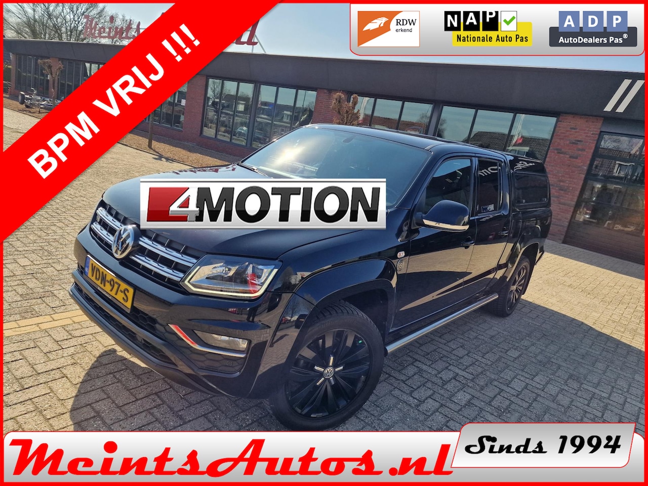 Volkswagen Amarok - 3.0 TDI 4Motion V6 258Pk 5Pers. DC AVENTURA Dubbele Cabine XL E6 ROAD RANGER SPER Grijs Ke - AutoWereld.nl