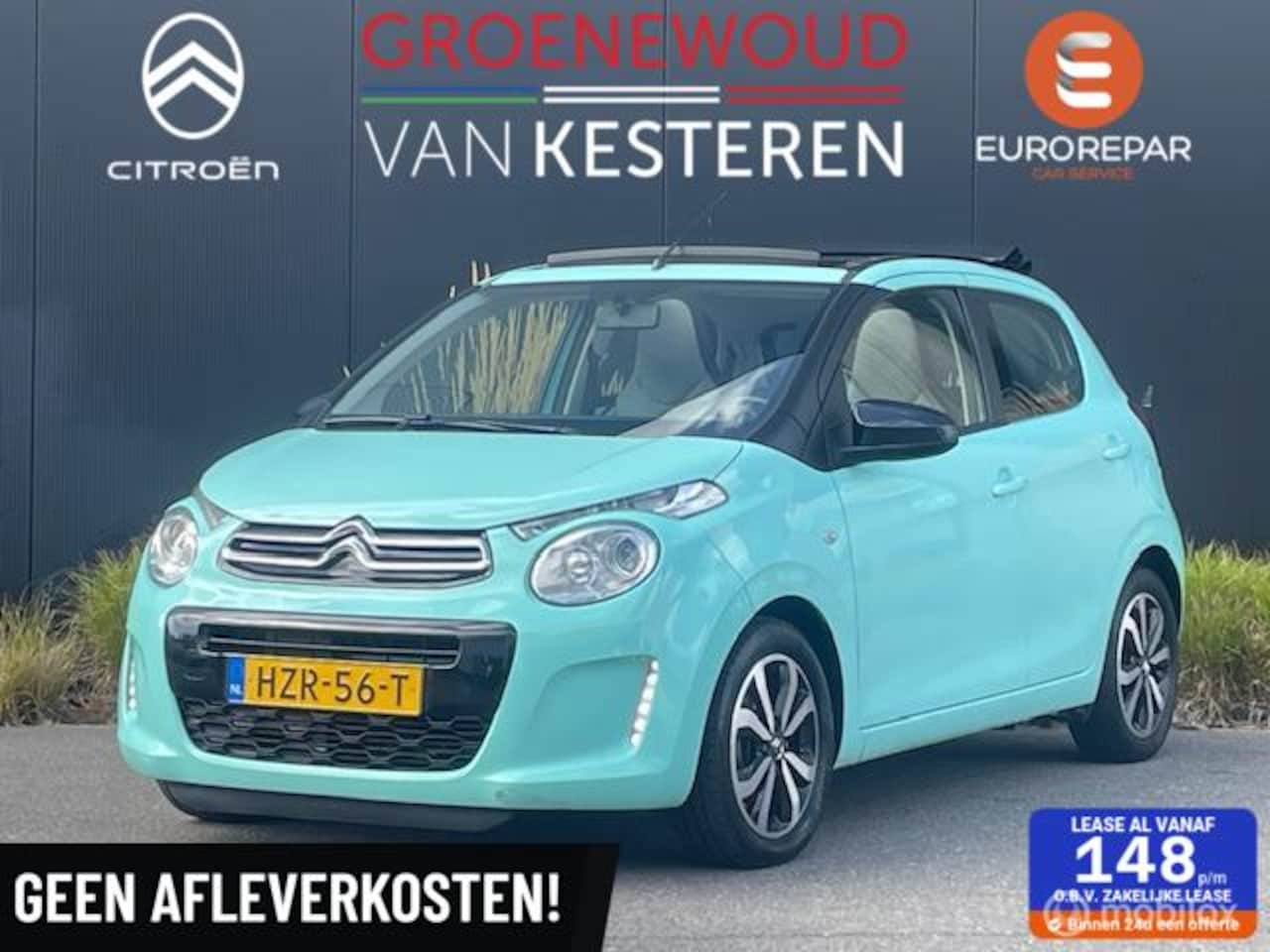 Citroën C1 - 1.2 PureTech Airscape Shine 1.2 PureTech Airscape Shine - AutoWereld.nl