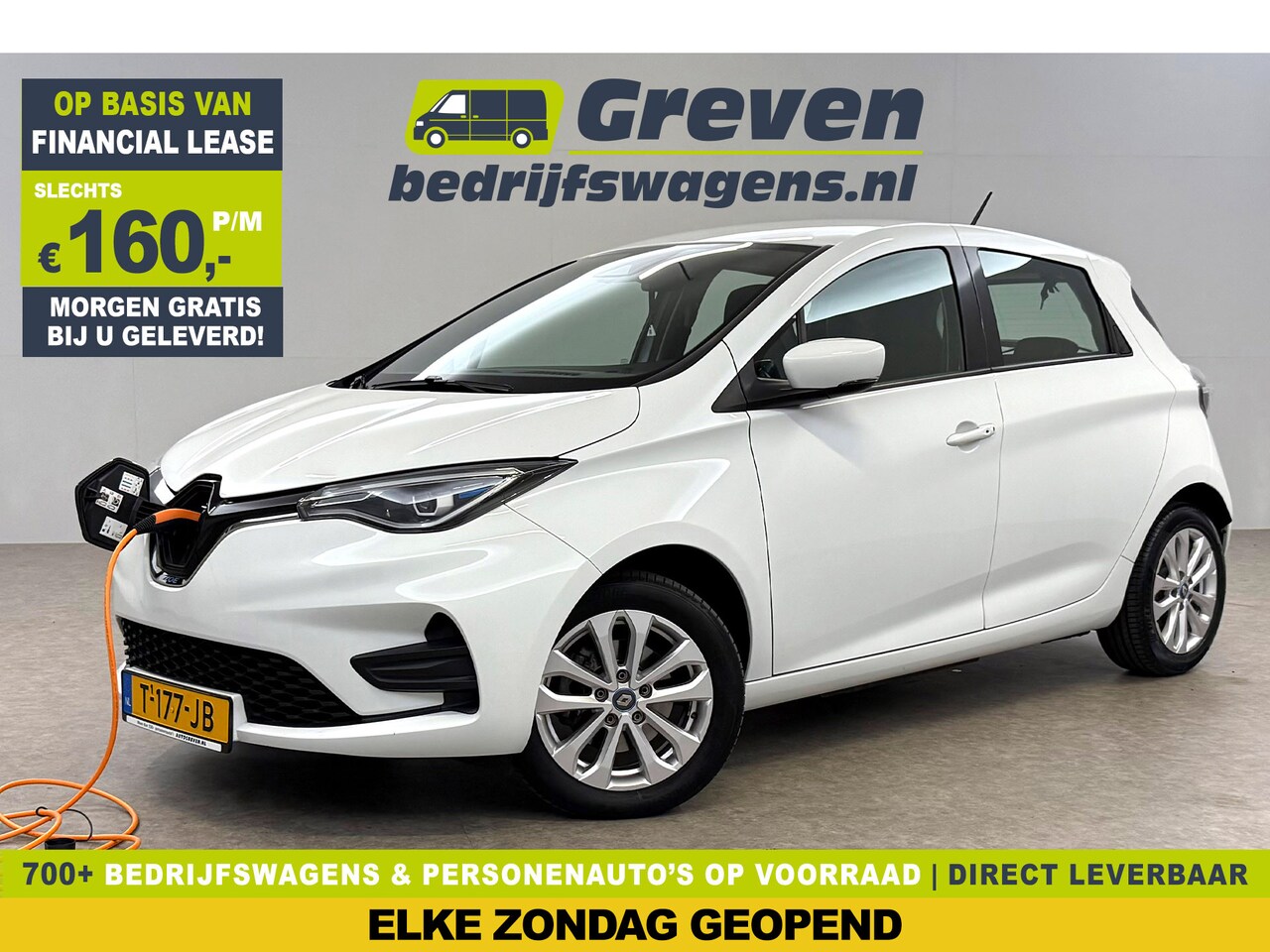Renault Zoe - R110 Life 52 kWh | Huur Accu LED Carplay Airco Cruise Virtual 16"LMV Stoel/Stuurverwarming - AutoWereld.nl