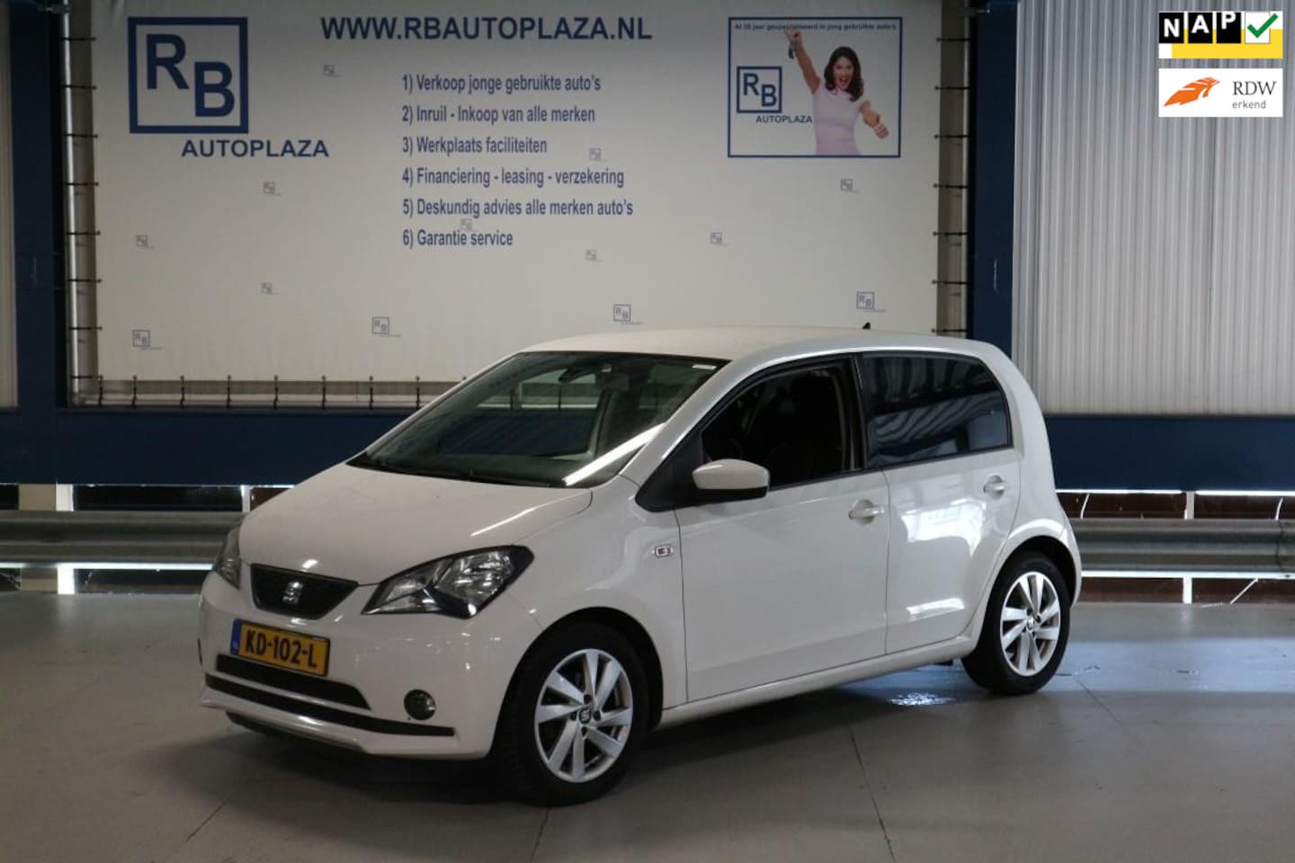 SEAT Mii - 1.0 Sport Connect / Airco / White edition ! ! ! - AutoWereld.nl