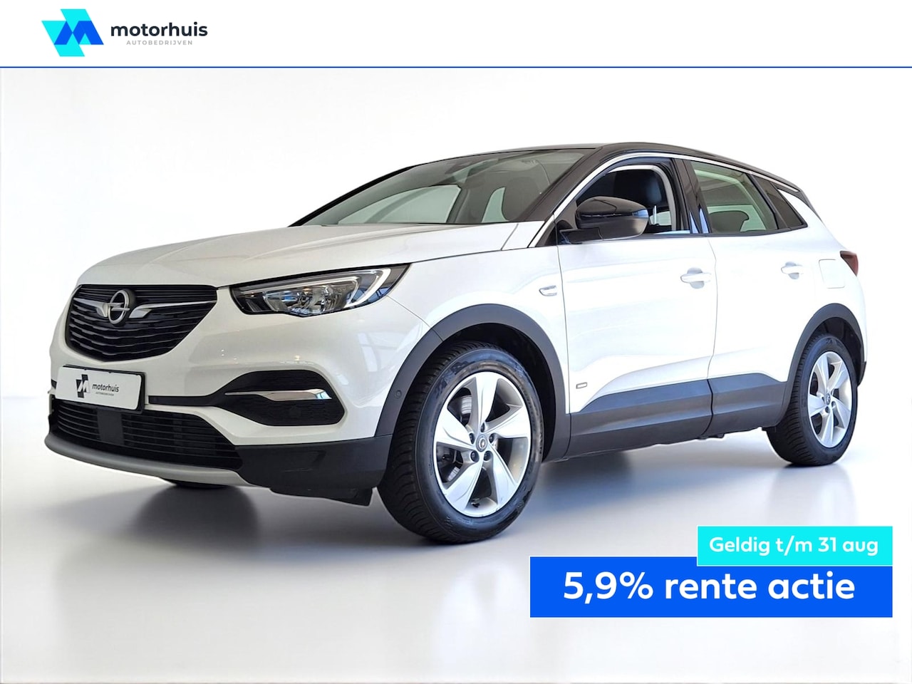 Opel Grandland X - 1.6 Turbo Hybrid 225pk Innovation AUTOMAAT NAVI CAMERA LED - AutoWereld.nl