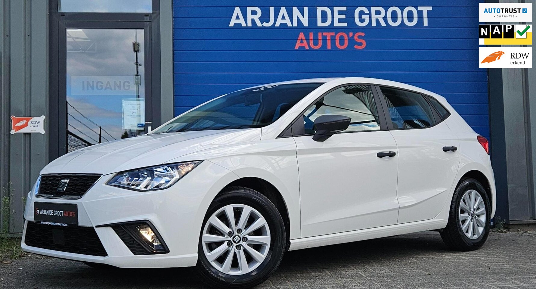 SEAT Ibiza - 1.0 TSI 95PK Airco Cruise Mirrorlink 57000KM!! - AutoWereld.nl