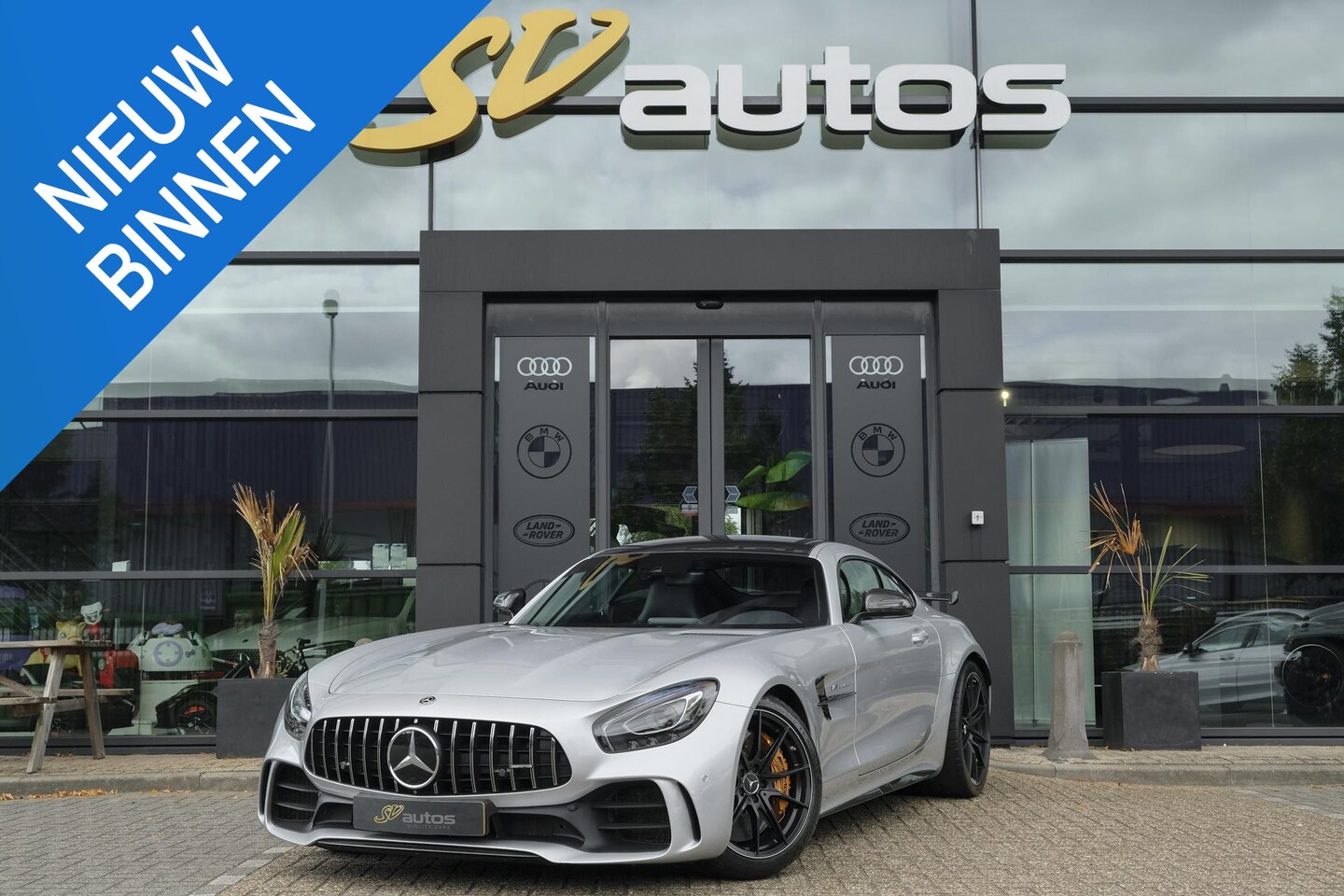 Mercedes-Benz AMG GT - GTR 4.0 V8 585pk R NLauto Keramisch Bucket seats Carbonpakket Burmester Camera DAB Command - AutoWereld.nl
