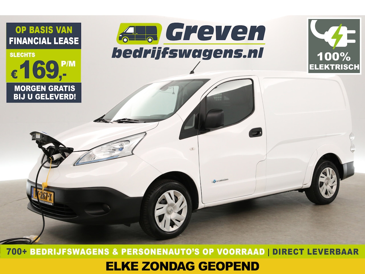 Nissan e-NV200 - Acenta | Elektrisch | EMISSIEVRIJE ZONE | Airco Camera Cruise Navi Stoel/Stuurverwarming - AutoWereld.nl