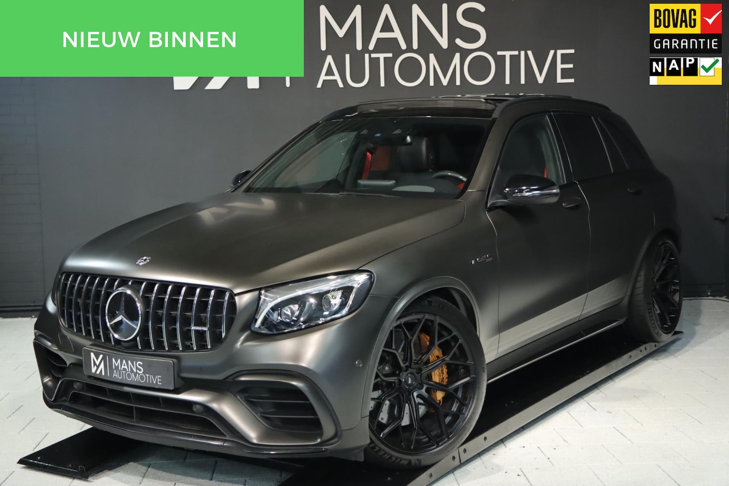 Mercedes-Benz AMG GLC - 63 S 4MATIC+ / CARBON KERAMISCH / MEMORY / BRUMSTER / KEYLESS / PANO / AUTOPILOT / LUCHTVE - AutoWereld.nl