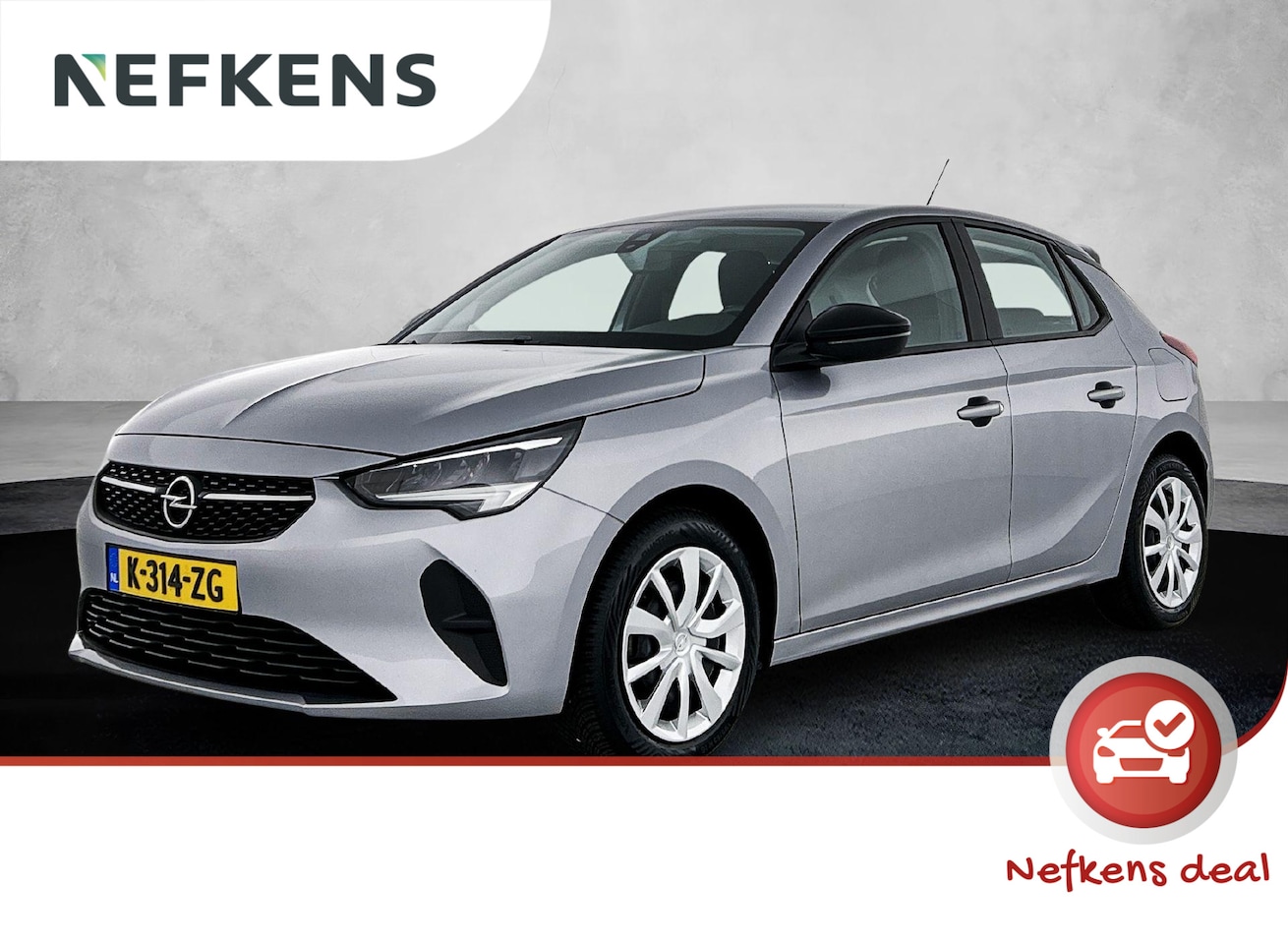 Opel Corsa - 1.2 Edition 100pk Automaat | Airco | Navigatie | Achteruitrijcamera | Parkeersensoren Acht - AutoWereld.nl