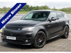 Land Rover Range Rover Sport - P550e Autobiography | Santorini Black Satin - Stealth PPF | 23" inch SV | Trekhaak | Stand