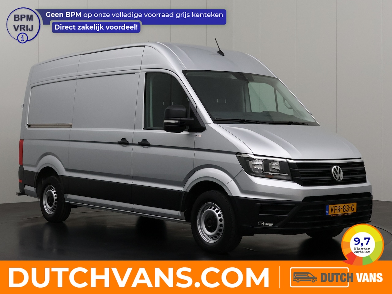 Volkswagen Crafter - 2.0TDI 140PK L3H3 Highline | Werkplaats | Navigatie | Camera | Airco | Cruise - AutoWereld.nl