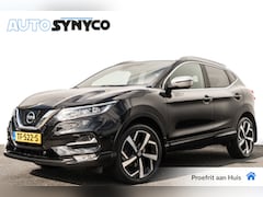 Nissan Qashqai - 1.2 Tekna + | Panoramadak | Trekhaak | Leder | 19 inch LMV | 360 camera | LED