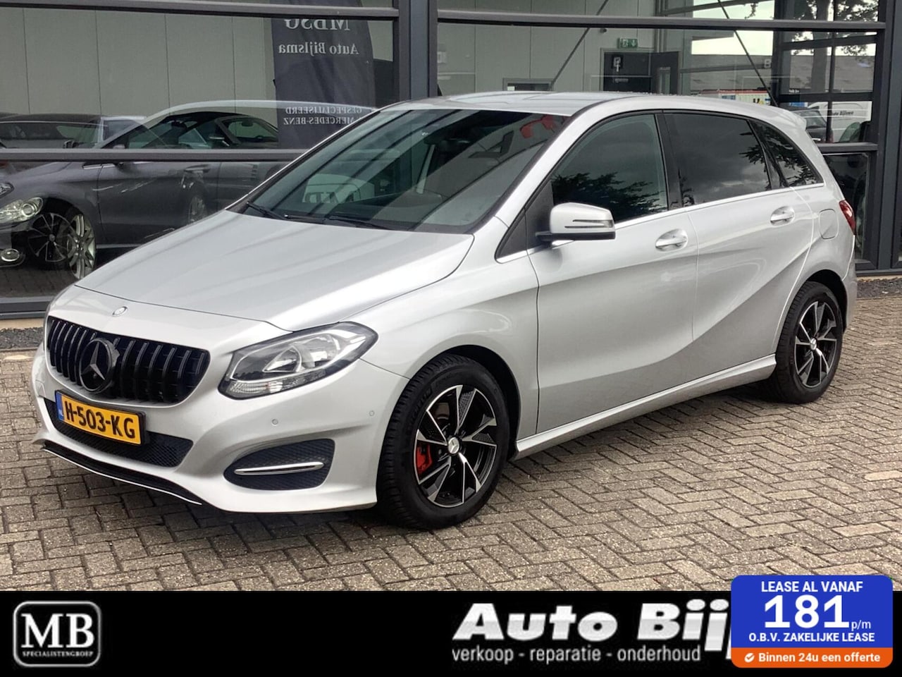 Mercedes-Benz B-klasse - 180 Lease Edition 180 Lease Edition, automaat, navi, cruise - AutoWereld.nl