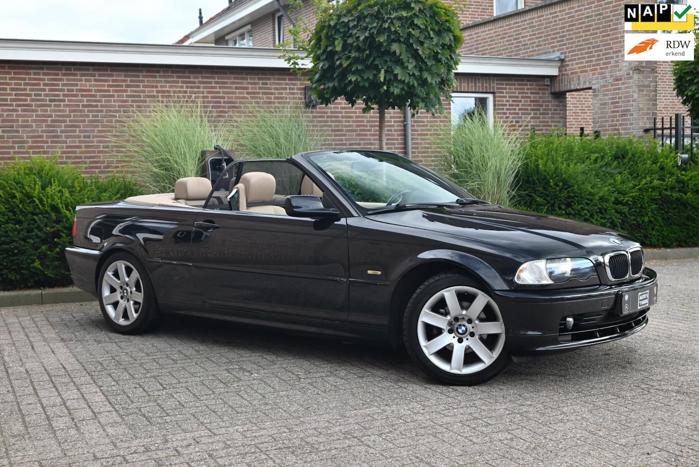 BMW 3-serie Cabrio - 318Ci Executive 143 PK NL Auto Nw Distributie Leder Stoelverwarming 17'' - AutoWereld.nl