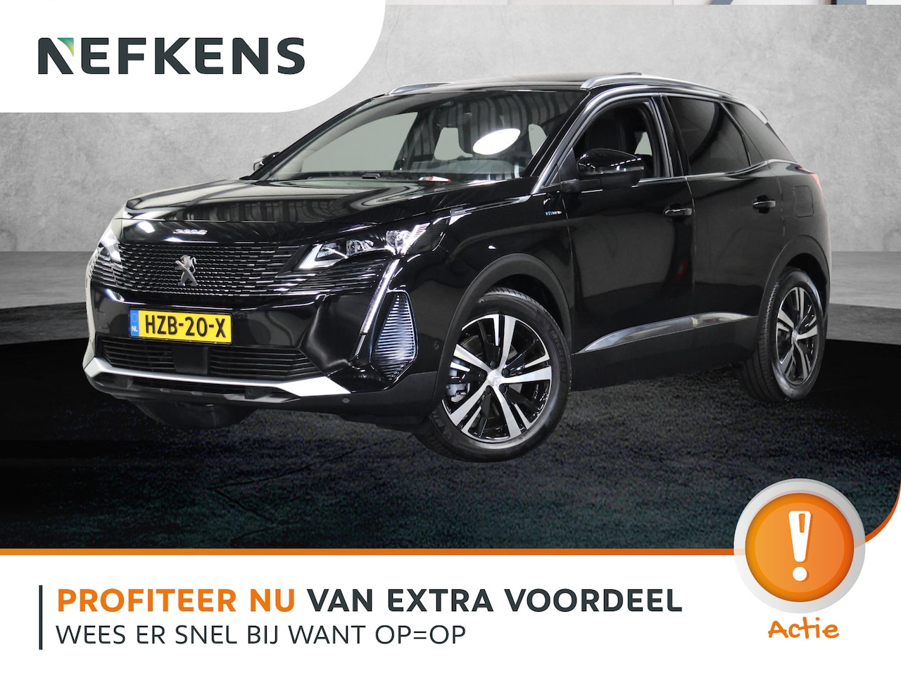 Peugeot 3008 - 1.6 HYbrid 225PK GT | AUTOMAAT | AppleCarPlay/AndroidAuto | Navigatie | Adaptive Cruise Co - AutoWereld.nl