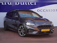 Ford Focus Wagon - 1.5 EcoBoost ST Line Business+Led+navi+camera+Pano-dak+leder+nieuwe apk+stoel-verw+18"lmv