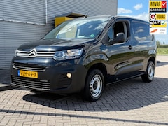 Citroën Berlingo - 1.5 BlueHDI Club Bj 2021 Zwart Navi PDC 3-zits AIRCO Euro6