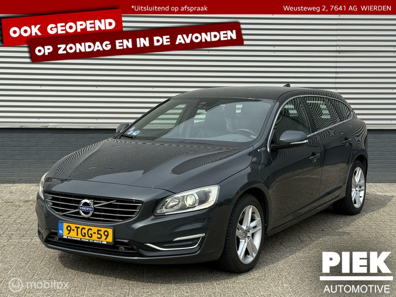 Volvo V60 - 2.4 D6 AWD Plug-In Hybrid Summum 2.4 D6 AWD Plug-In Hybrid Summum - AutoWereld.nl