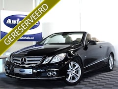 Mercedes-Benz E-klasse Cabrio - 200 CGI Avantgarde AUT MEMORY LEER NAVI BLUET '10