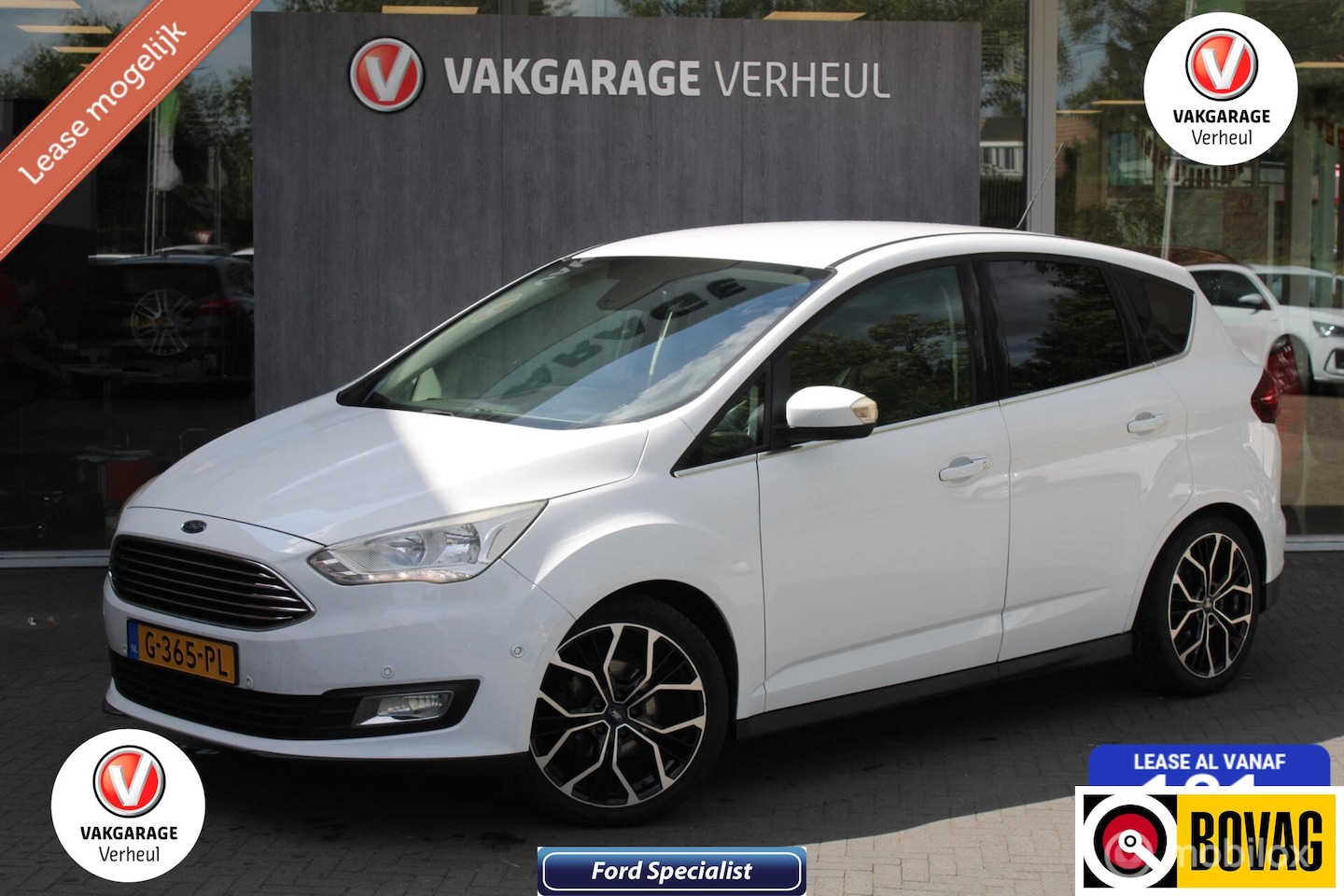 Ford C-Max - 1.0 Edition Plus|125Pk|Navi|Trekhaak|Boekjes - AutoWereld.nl