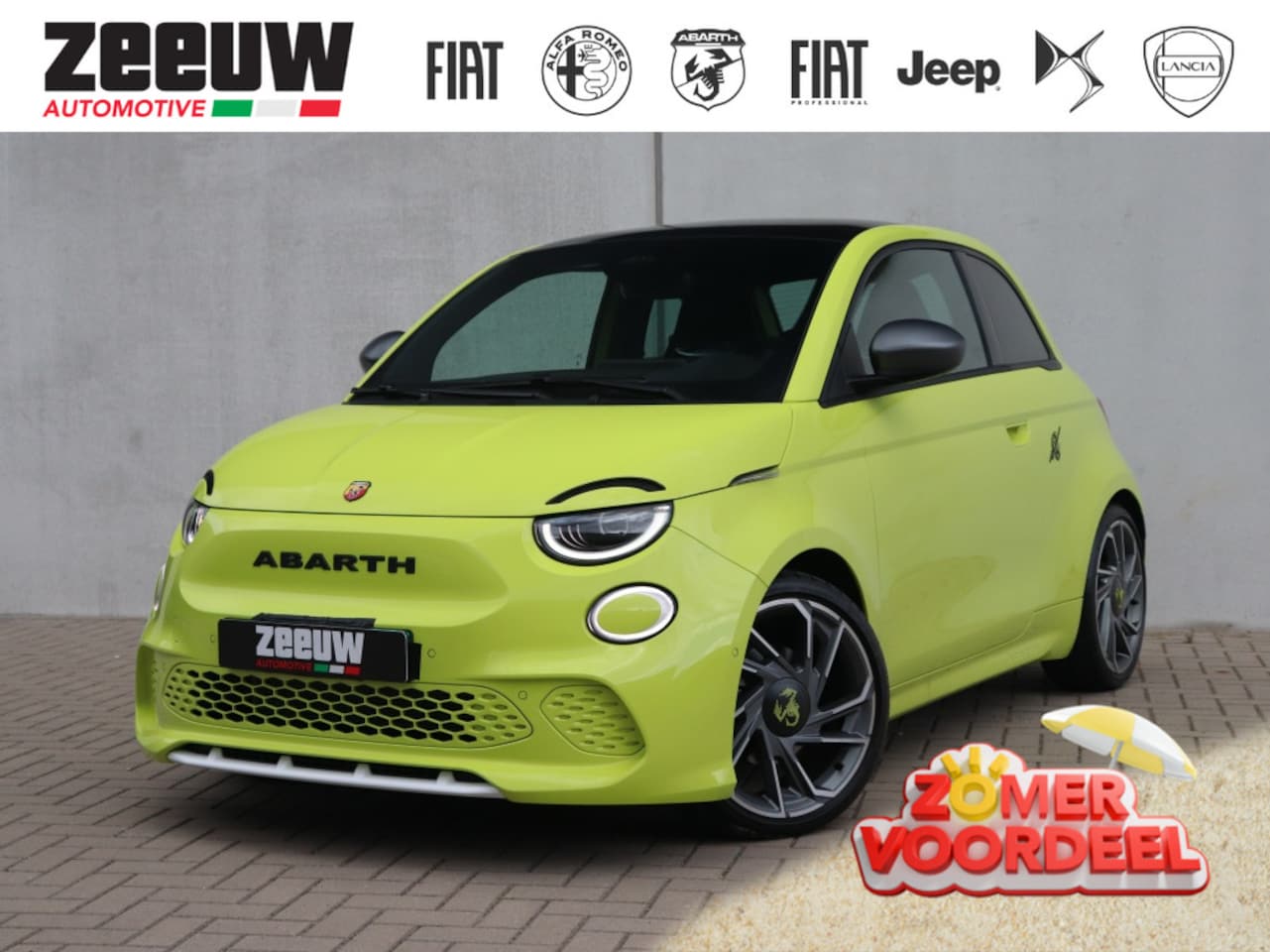 Abarth 500e - Scorpionissima 155 PK | full option - AutoWereld.nl