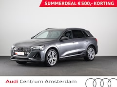 Audi e-tron - 55 quattro S-line 95 kWh 408 pk | SoH 93% | Navigatie | Panorama dak | Parkeersensoren ( p