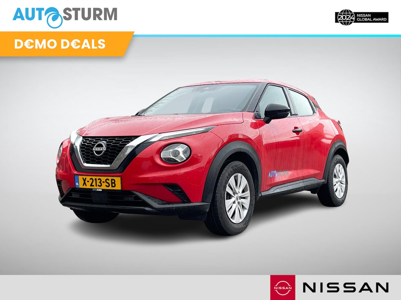 Nissan Juke - 1.0 DIG-T Visia | Cruise Control | Airco | LED Koplampen | Radio-MP3 Speler | Bluetooth Te - AutoWereld.nl