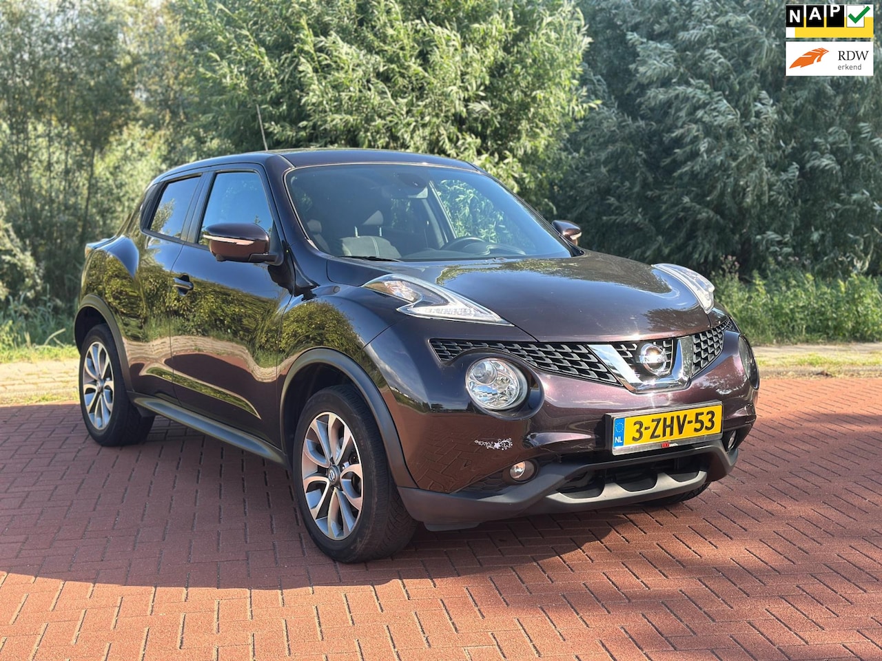 Nissan Juke - 1.6 Connect Edition Automaat/360G Cam/Nap - AutoWereld.nl